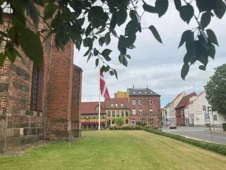 Flag på halv